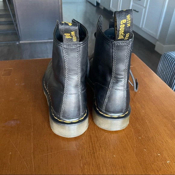 Dr. Martens 1460 Smooth Leather Lace Up Boots Size 8 - Picture 6 of 9